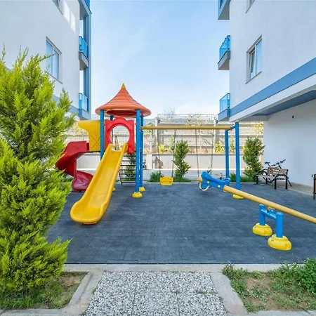 0020 Exodus Park 1 1 In Oba, Alanya, Shuttle And Full Facilities شقة ألانيا