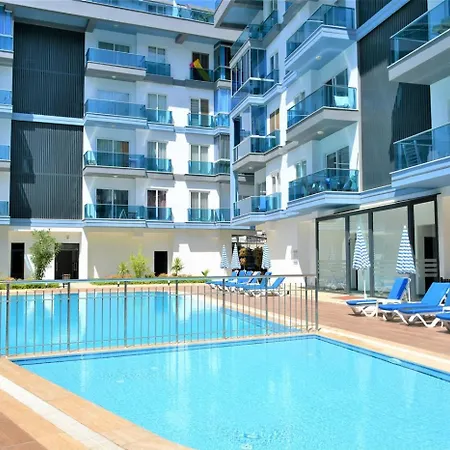 0020 Exodus Park 1 1 In Oba, Alanya, Shuttle And Full Facilities 阿拉尼亚